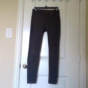 army green skinny jeans